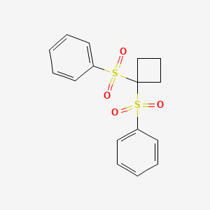 1,1-Bis(phenylsulfonyl)cyclobutane