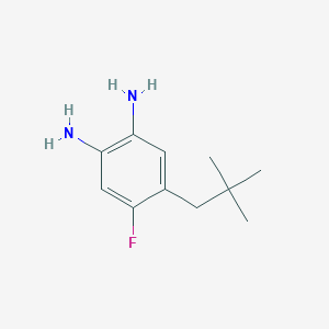 4-Fluoro-5-neopentylbenzene-1,2-diamine