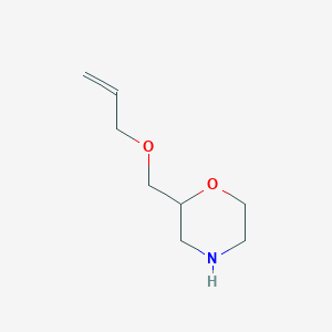 molecular formula C8H15NO2 B8283622 2-(Allyloxymethyl)morpholine 