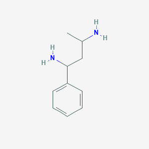 molecular formula C10H16N2 B8283789 1-Methyl-3-phenyl-1,3-propanediamine 