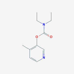 molecular formula C11H16N2O2 B8283857 4-Methyl-3-pyridyl diethylcarbamate 