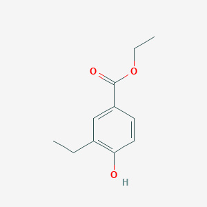 molecular formula C11H14O3 B8283867 Ethyl 3-ethyl-4-hydroxybenzoate 