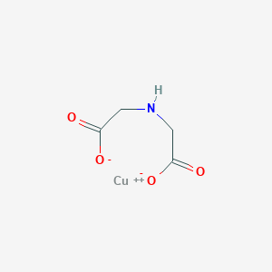 molecular formula C4H5CuNO4 B082839 乙二胺四乙酸铜(II) CAS No. 14219-31-9