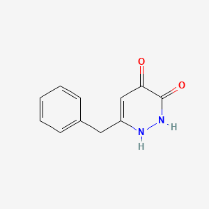 6-Benzyl-4-hydroxypyridazin-3(2H)-one