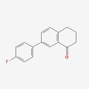 7-(4-Fluorophenyl)-1-tetralone