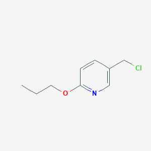 5-Chloromethyl-2-propyloxypyridine
