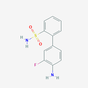 2-Fluoro-4-(2-aminosulfonylphenyl)aniline