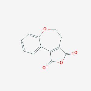 molecular formula C12H8O4 B8284207 4,5-Dihydrobenzo[b]furo[3,4-d]oxepine-1,3-dione 