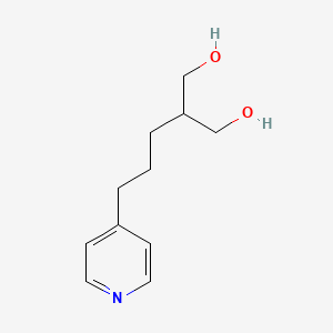 2-(3-Pyridin-4-yl-propyl)propane-1,3-diol