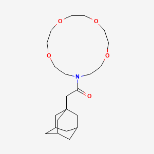 1-((1-Adamantyl)acetyl)-1-aza-4,7,10,13-tetraoxacyclopentadecane