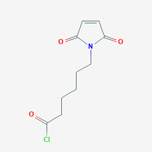 molecular formula C10H12ClNO3 B8284256 6-Maleimidocaproic chloride 