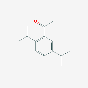 molecular formula C14H20O B8284289 1-Acetyl-2,5-diisopropylbenzene 