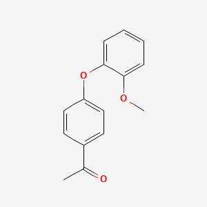1-[4-(2-Methoxyphenoxy)phenyl]ethanone