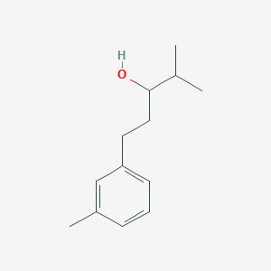 molecular formula C13H20O B8284367 3-Methyl-(3-methylbenzyl)-butan-2-ol 