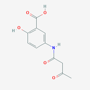 B082844 3'-Carboxy-4'-hydroxyacetoacetanilide CAS No. 13243-99-7