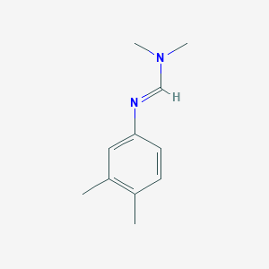 B082845 N,N-Dimethyl-N'-(3,4-dimethylphenyl)formamidine CAS No. 13181-63-0