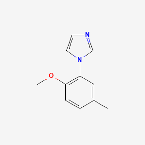4-methyl-2-(1H-imidazol-1-yl)anisole