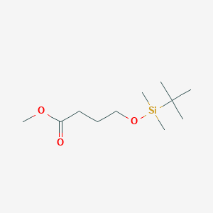 molecular formula C11H24O3Si B8284607 Methyl 4-{[tert-butyl(dimethyl)silyl]oxy}butanoate CAS No. 69171-63-7