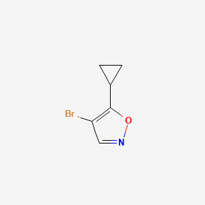4-Bromo-5-cyclopropylisoxazole