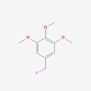 molecular formula C10H13IO3 B8284736 3,4,5-Trimethoxybenzyl iodide 