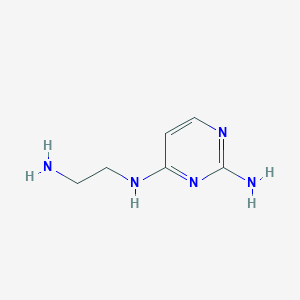 4-N-(2-aminoethyl)pyrimidine-2,4-diamine