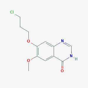 6-Methoxy-7-(3-chloropropoxy)quinazolin-4-one
