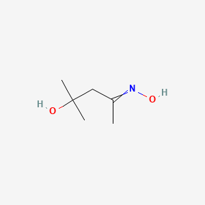 molecular formula C6H13NO2 B8284842 4-Hydroxy-4-methyl-pentan-2-one oxime 
