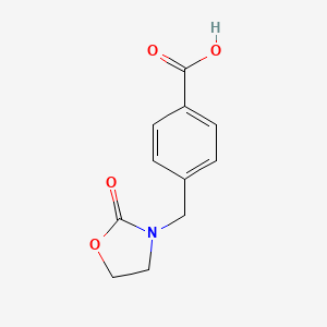 4-(2-Oxooxazolidin-3-ylmethyl)benzoic acid