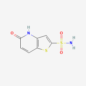 2-Sulfamoylthieno[3,2-b]pyridin-5(4H)-one