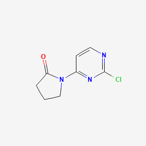 1-(2-Chloro-4-pyrimidinyl)pyrrolidine-2-one