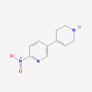 2-Nitro-5-(1,2,3,6-tetrahydropyridin-4-yl)pyridine