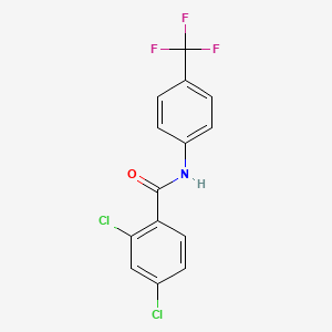 2,4-dichloro-N-(4-(trifluoromethyl)phenyl)benzamide