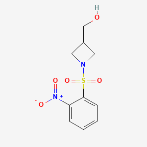 [1-(2-Nitro-benzenesulfonyl)-azetidin-3-yl]-methanol