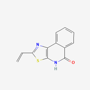 2-Vinyl-4H-1,3-thiazolo[5,4-c]isoquinolin-5-one