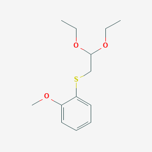 1-[(2,2-Diethoxyethyl)thio]-2-methoxybenzene