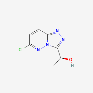 (S)-1-(6-chloro[1,2,4]triazolo[4,3-b]pyridazin-3-yl)ethanol