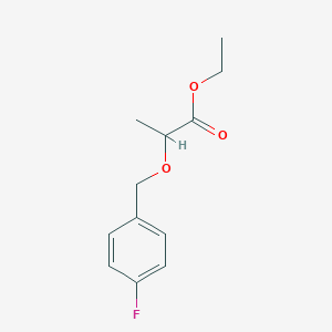 2-(4-Fluoro-benzyloxy)-propionic acid ethyl ester