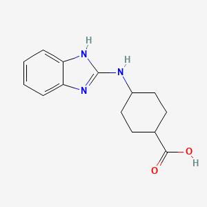 Cis-4-(1H-benzimidazol-2-ylamino)-cyclohexanecarboxylic acid