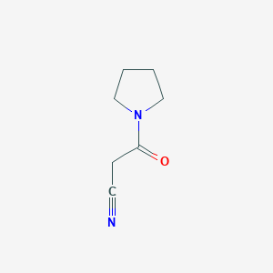 molecular formula C7H10N2O B082859 1-(Cyanoacetyl)pyrrolidine CAS No. 14227-95-3