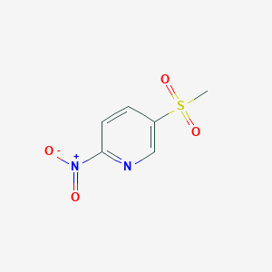 molecular formula C6H6N2O4S B8285917 5-(Methylsulfonyl)-2-nitropyridine 