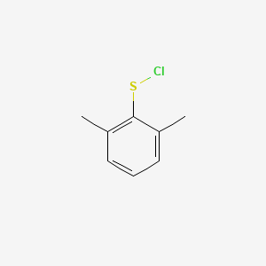molecular formula C8H9ClS B8286081 m-Xylene-2-sulfenyl chloride 