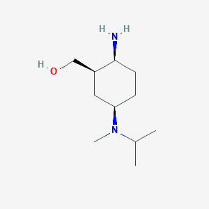 ((1R,2S,5R)-2-amino-5-(isopropyl(methyl)amino)cyclohexyl)methanol