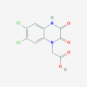 1-Carboxymethyl-6,7-dichloroquinoxaline-2,3(1h,4h)-dione