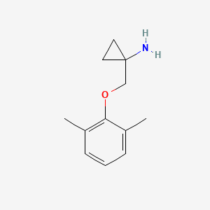 1-(2,6-Dimethyl-phenoxymethyl)-cyclopropylamine