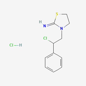 2-Imino-3-(2'-chloro-2'-phenylethyl)thiazolidine hydrochloride