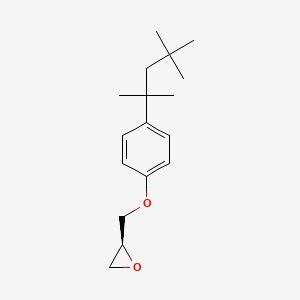 (s)-2-(4-(1,1,3,3-Tetramethyl-butyl)-phenoxymethyl)-oxirane