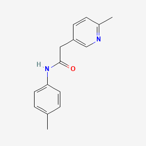 2-(6-Methyl-pyridin-3-yl)-N-p-tolyl-acetamide