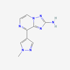8-(1-Methyl-1H-pyrazol-4-yl)-[1,2,4]triazolo[1,5-a]pyrazin-2-ylamine