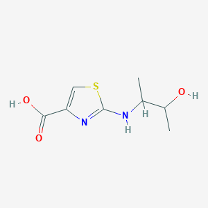 2-(3-Hydroxybutan-2-ylamino)thiazole-4-carboxylic acid
