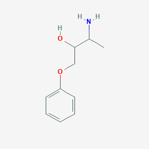 molecular formula C10H15NO2 B8287154 (2RS,3RS)-3-amino-1-phenoxy-butan-2-ol 